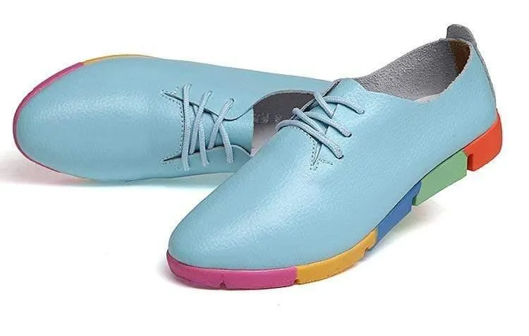 Breathable Leather Women's Orthopedic Shoes for Bunion